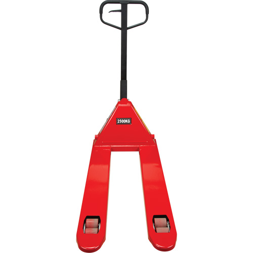 Manual Pallet Truck, Steel, 48" L x 21" W, 5500 lbs. Capacity Distribution Jean Lapalme