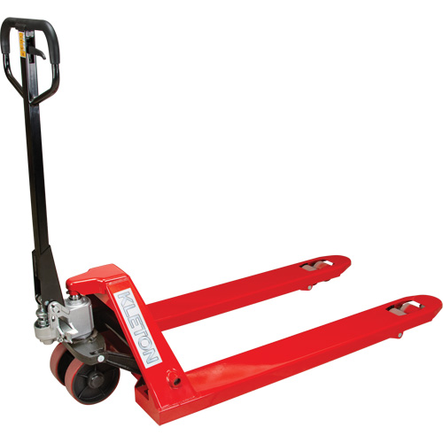 Transpalette manuel, Acier, 48" lo x 27" la, Capacit&eacute; 5500 lb Distribution Jean Lapalme