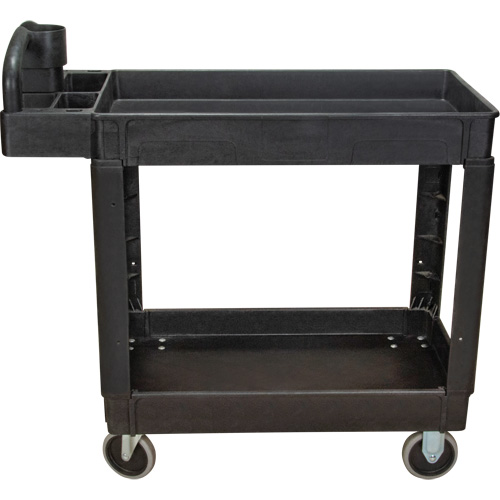 Chariot utilitaire, 2 tiers, 17-1/8" x 33-1/2" x 37-5/8", Capacit&eacute; 550 lb Distribution Jean Lapalme