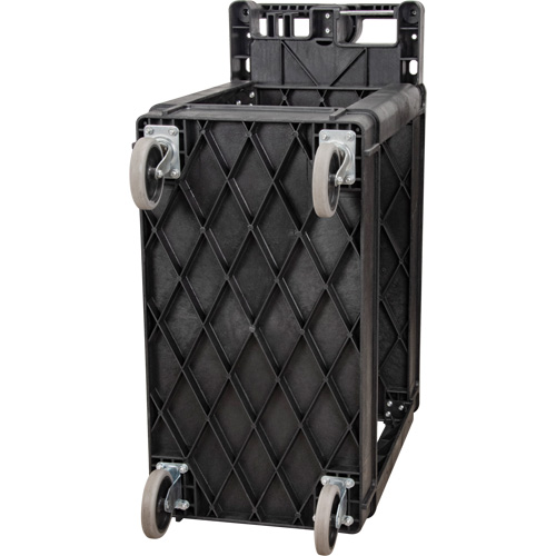 Chariot utilitaire, 2 tiers, 17-1/8" x 33-1/2" x 37-5/8", Capacit&eacute; 550 lb Distribution Jean Lapalme