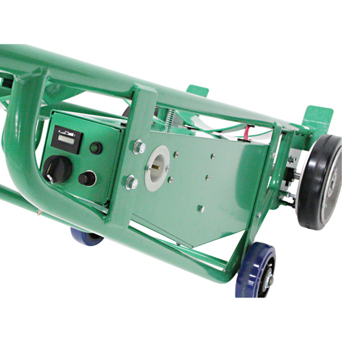 Powered Drum Hand Truck with Pneumatic Wheels Distribution Jean Lapalme