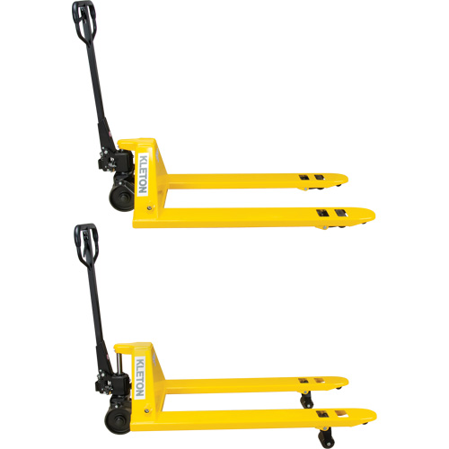 Transpalette &agrave; roues en acier, Acier, 48" lo x 27" la, Capacit&eacute; 5500 lb Distribution Jean Lapalme