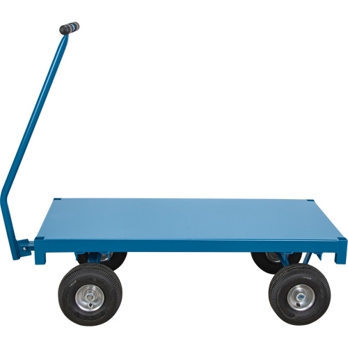 Outdoor Platform Wagon Truck, 36" W x 72" L, 1000 lbs. Capacity Distribution Jean Lapalme