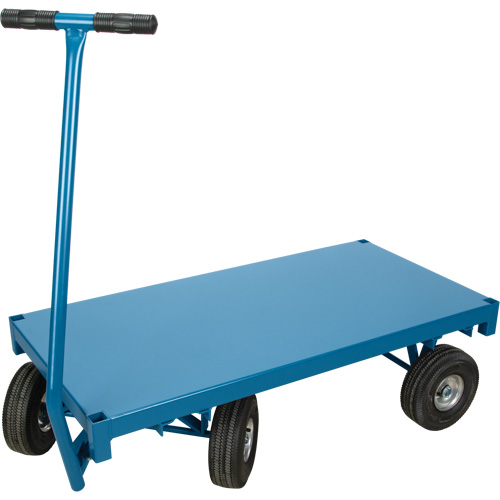 Outdoor Platform Wagon Truck, 36" W x 72" L, 1000 lbs. Capacity Distribution Jean Lapalme