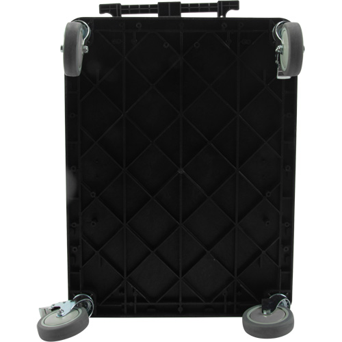Utility Cart with Flat Shelf, 3 Tiers, 18-1/8" x 37-3/8" x 27-3/4", 330 lbs. Capacity Distribution Jean Lapalme