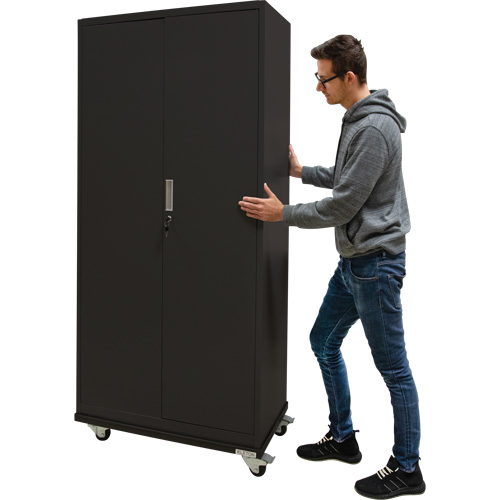 Socle roulant pour armoire, 24" la x 36" p x 1,375" h, Capacit&eacute; de 1000 lb Distribution Jean Lapalme