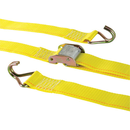 Tendeur d'arrimage &agrave; cliquet, Boucle &agrave; came, 2" la x 12' lo, Charge d'utilisation 500 lb (227 kg) Distribution Jean Lapalme