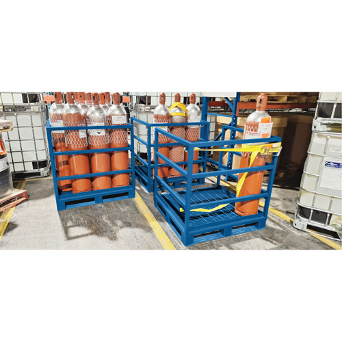 Gas Cylinder Pallet Distribution Jean Lapalme
