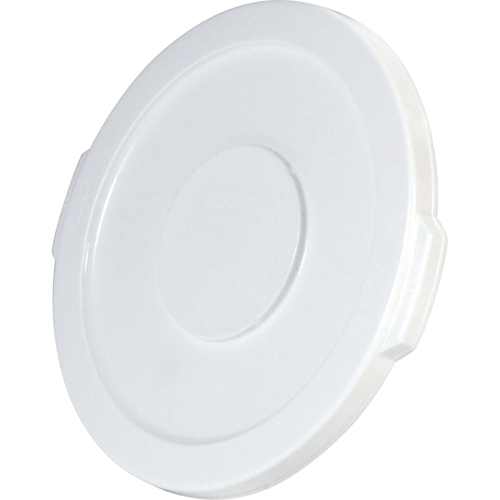 Couvercles ronds Brute, Couvercle plat, Plastique/Poly&eacute;thyl&egrave;ne, Convient aux contenants 15-5/8" dia. Distribution Jean Lapalme