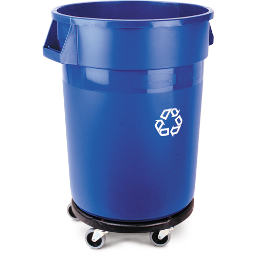 Contenant de collecte des d&eacute;chets recyclable Brute, Vrac, Plastique, 32 gal. US Distribution Jean Lapalme