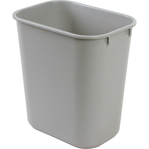 Corbeille &agrave; papier en plastique, 14 pintes, Plastique Distribution Jean Lapalme