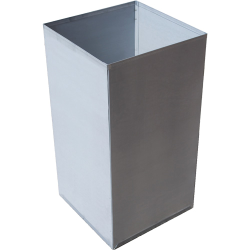Contenants &agrave; rebuts en acier, 28 gal. US Distribution Jean Lapalme