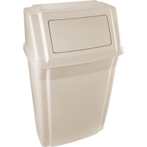 Contenants Slim Jim profil&eacute;s, Couvercle &agrave; battant, Plastique, Convient aux contenants 19-1/2" x 12" Distribution Jean Lapalme