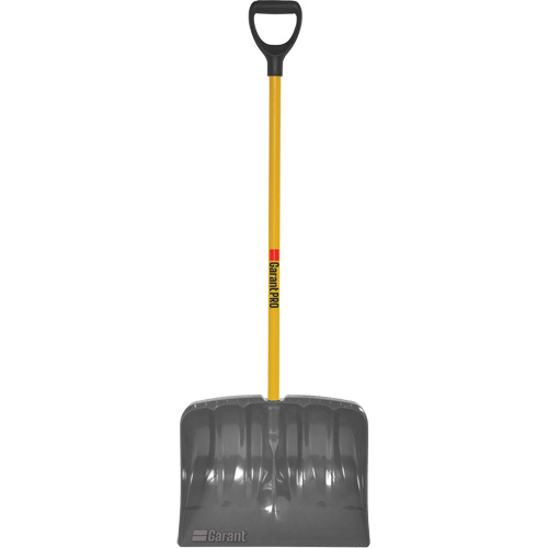 Pelle &agrave; neige haute capacit&eacute; Mountain Mover, Lame Polypropyl&egrave;ne, Largueur 19", Manche Prise en D Distribution Jean Lapalme