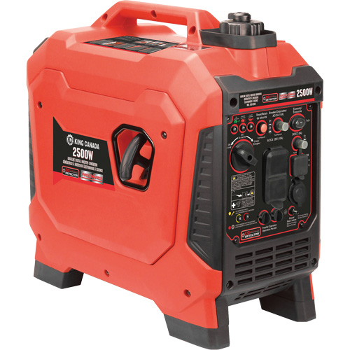 G&eacute;n&eacute;ratrice &agrave; onduleur, Surtension 2500 W, Nominale 1800 W, R&eacute;servoir 4,2 L Distribution Jean Lapalme