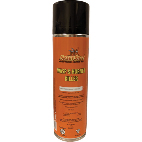 A&eacute;rosol contre gu&ecirc;pes et frelons Skeetsafe, 350 g, Canette a&eacute;rosol, &agrave; base de solvant Distribution Jean Lapalme
