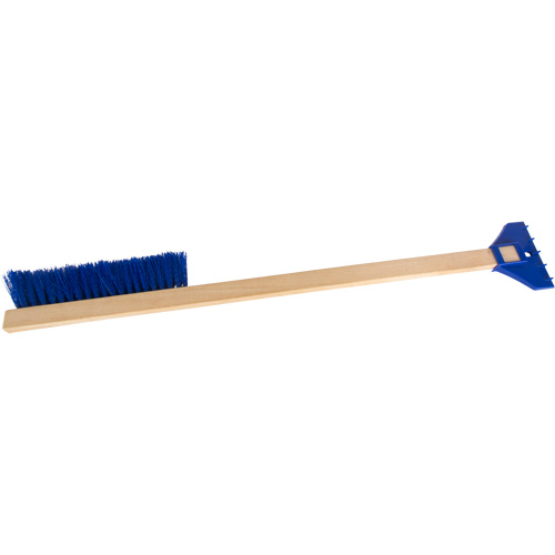 Snow Brush with ABS Scraper, Poly/Plastic Blade, 25" Long Distribution Jean Lapalme