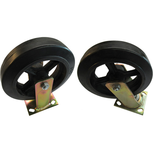 Steel Self-Dumping Hoppers - Caster Sets For Hoppers Distribution Jean Lapalme