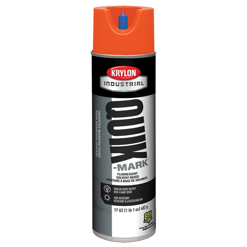 Industrial Quik-Mark Solvent-Based Inverted Marking Paint, 17 oz., Aerosol Can Distribution Jean Lapalme