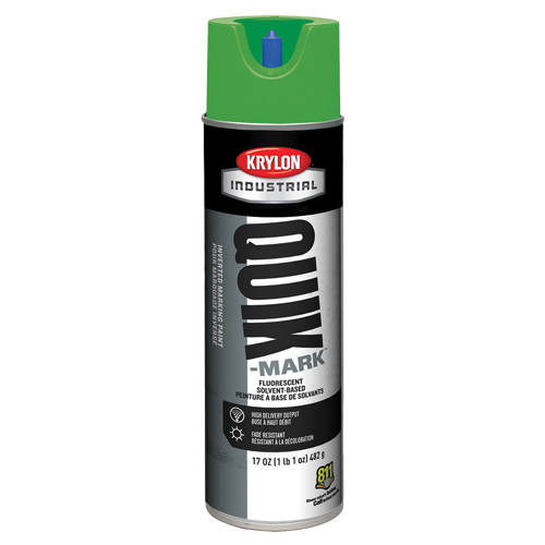 Industrial Quik-Mark Solvent-Based Inverted Marking Paint, 17 oz., Aerosol Can Distribution Jean Lapalme