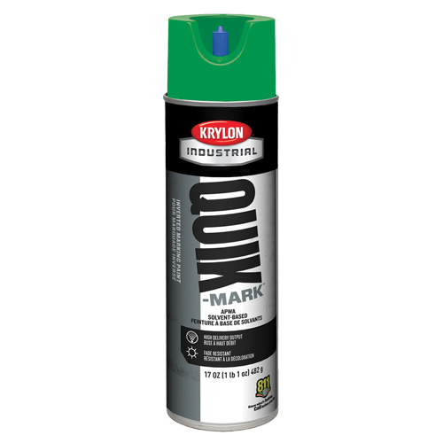 Industrial Quik-Mark Solvent-Based Inverted Marking Paint, 17 oz., Aerosol Can Distribution Jean Lapalme