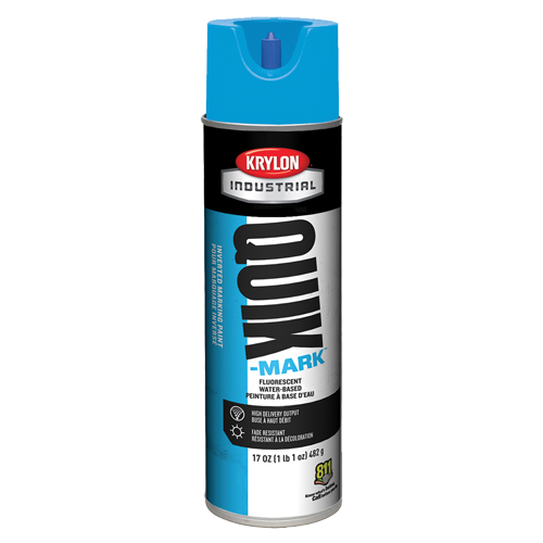 Industrial Quik-Mark Water-Based Inverted Marking Paint, 17 oz., Aerosol Can Distribution Jean Lapalme
