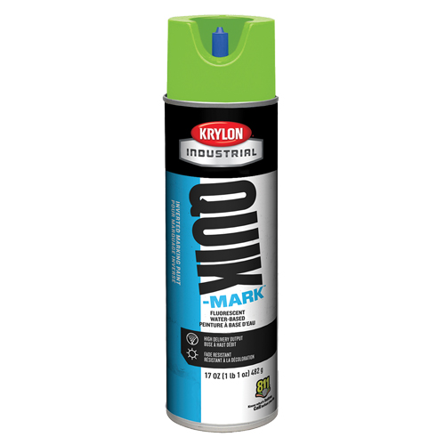 Industrial Quik-Mark Water-Based Inverted Marking Paint, 17 oz., Aerosol Can Distribution Jean Lapalme