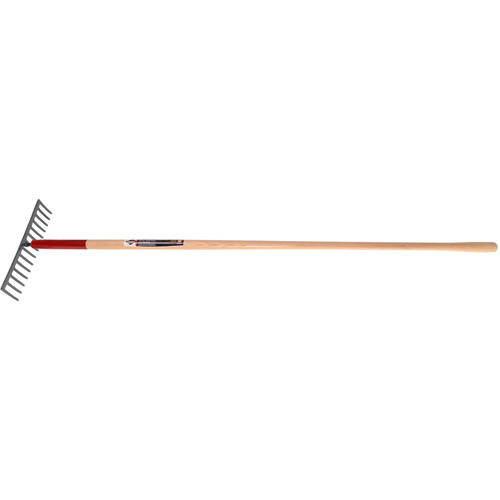 R&acirc;teau &agrave; niveler, Manche Bois, 14-3/4" la, Lame Acier durci, 16 dents Distribution Jean Lapalme
