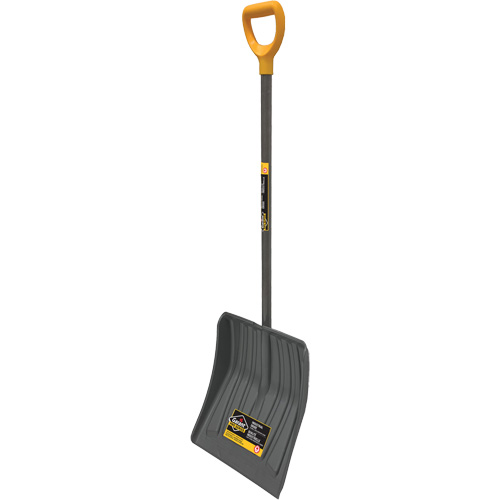 Pelle &agrave; neige Pro, Lame Polypropyl&egrave;ne, Largueur 13-7/8", Manche Prise en D Distribution Jean Lapalme