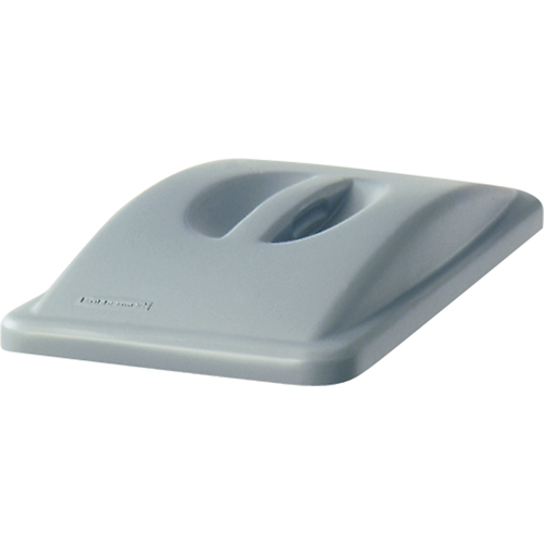 Slim Jim&reg; Handle Top, Flat Lid, Plastic, Fits Container Size: 20-3/8" x 11-5/16" Distribution Jean Lapalme
