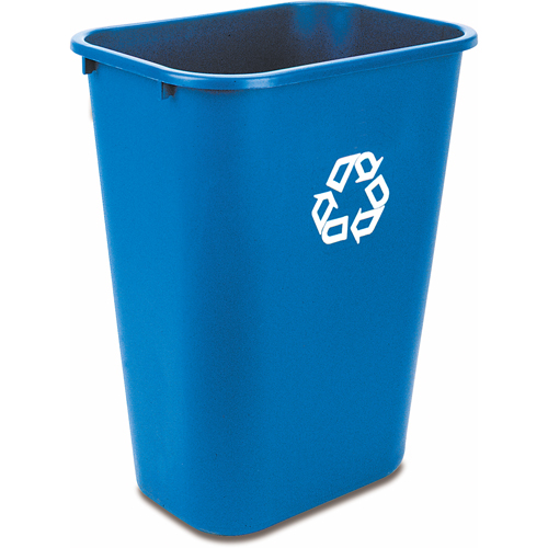 Recycling Container , Deskside, Plastic, 41-1/4 US Qt. Distribution Jean Lapalme