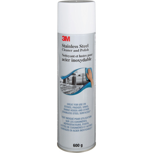 Stainless Steel Cleaner & Polish, 21.5 oz., Aerosol Can Distribution Jean Lapalme