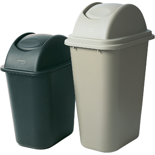 Soft Wastebasket, 14 Quarts, Plastic Distribution Jean Lapalme