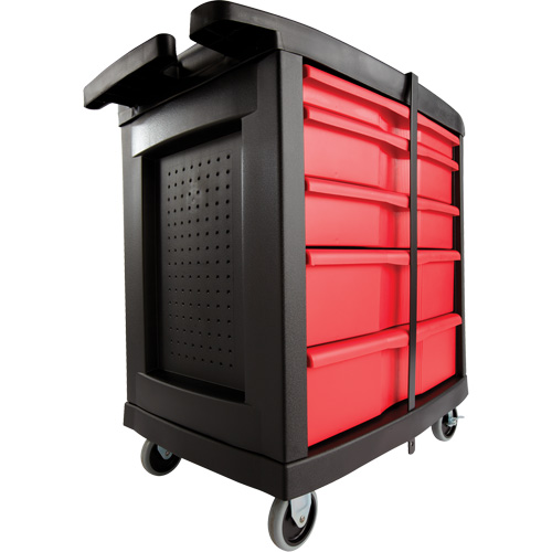 5-Drawer Mobile Work Centre, Plastic Surface Distribution Jean Lapalme