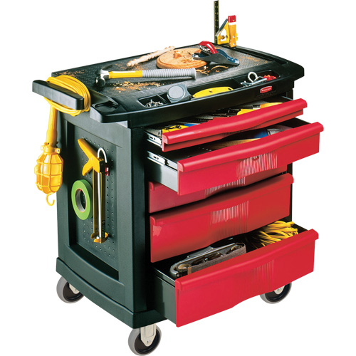 5-Drawer Mobile Work Centre, Plastic Surface Distribution Jean Lapalme