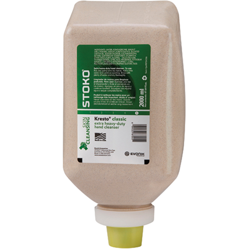 Nettoyant extra puissant pour les mains Kresto, P&acirc;te, 2 L, Bouteille, Parfum&eacute; Distribution Jean Lapalme