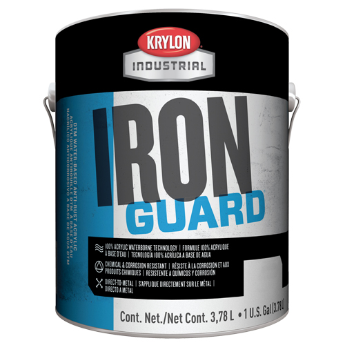&eacute;mail industriel &agrave; base d'eau Iron Guard, Gallon, Noir Distribution Jean Lapalme