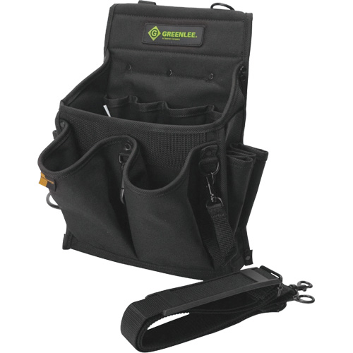 Tool Bag, Nylon, 20 Pockets, Black Distribution Jean Lapalme