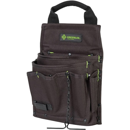 Tool Bag, Nylon, 7 Pockets, Black Distribution Jean Lapalme