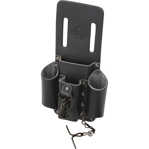 Poche pour ceinture porte-outils, Porte-outil multiple, Cuir, 4 Poches Distribution Jean Lapalme