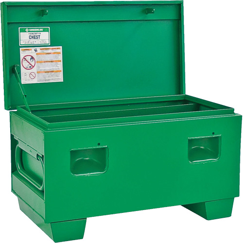 Coffre, 36" la x 19" p x 17" h, Vert Distribution Jean Lapalme
