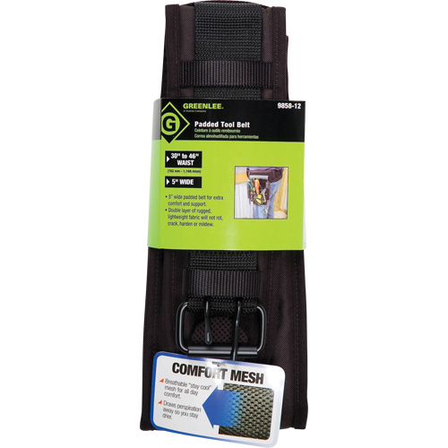 Ceinture porte-outils, Cuir, Noir Distribution Jean Lapalme