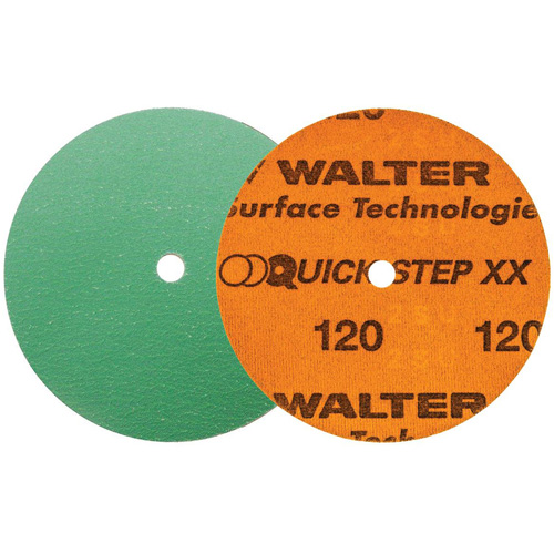 Quick-Step XX Sanding Disc, 5" Dia., 120 Grit, Ceramic Distribution Jean Lapalme