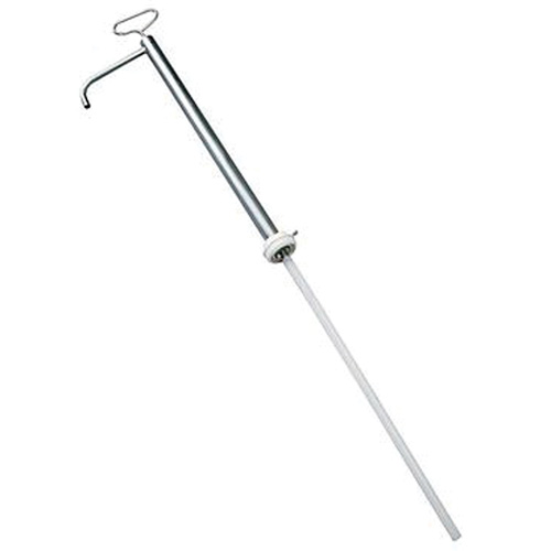 Pompe chrom&eacute;e pour baril BIO-CIRCLE Distribution Jean Lapalme