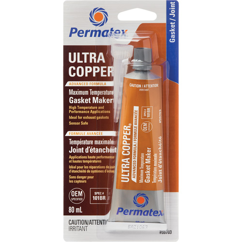 Compos&eacute; &agrave; joints Ultra Copper, 80 ml, Tube, Cuivre Distribution Jean Lapalme
