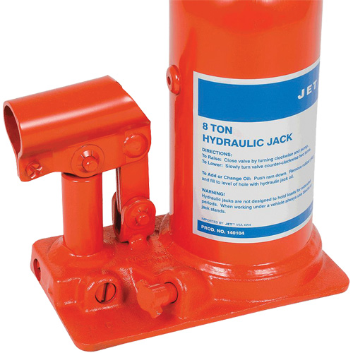 JHJ-8 Crics &agrave; bouteille pour usage tr&egrave;s intensif, 8 tonne(s), 15-3/8" Hauteur &eacute;lev&eacute;e Distribution Jean Lapalme
