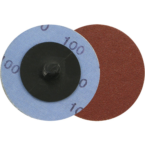 Disque de ponçage &agrave; support en tissu, 2" dia., Grain A50, Oxyde d'aluminium Distribution Jean Lapalme