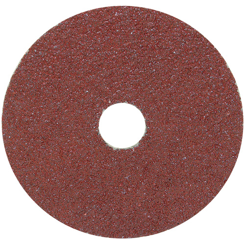 Resin Fibre Sanding Disc, Aluminum Oxide, 24, 4-1/2" Dia x 7/8" Arbor Distribution Jean Lapalme