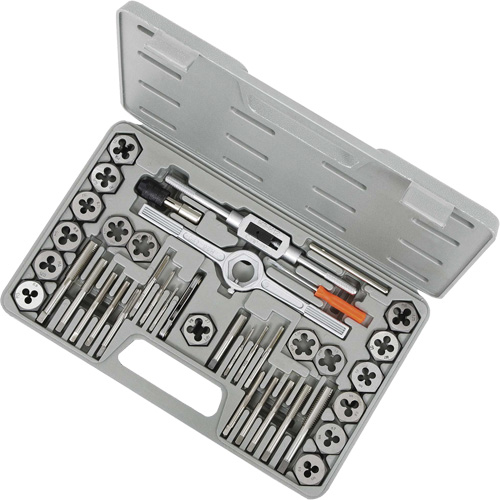 TD40HM Metric HSS Tap & Alloy Die Set, 40 Pieces Distribution Jean Lapalme