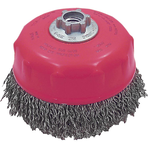 MAXI-CRIMPED Premium Crimped Wire Cup Brush Distribution Jean Lapalme